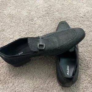 Aldo | Shoes | Aldo Black Cocktail Shoes Diamond Pattern  display picture 3